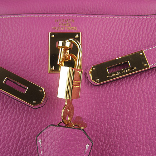 7A Replica Hermes Kelly 32cm Togo Leather Bag Peachblow 6108 - Click Image to Close